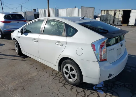 2013 Toyota Prius Four из США, поврежденный, VIN JTDKN3DU5D5631392